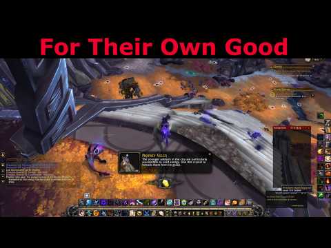 For Their Own Good Argus Mac'Aree World Quest World of Warcraft