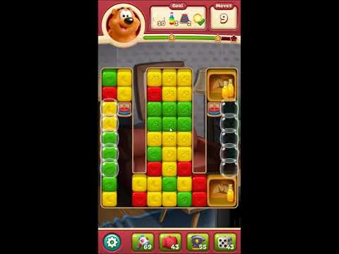 Toon Blast Level 2868 - NO BOOSTERS 🐻🐺🐱 | SKILLGAMING ✔️