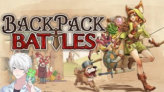 生放送【Backpack Battles】#1 片付けできない人のBackpack Battles《幸運の白髪》