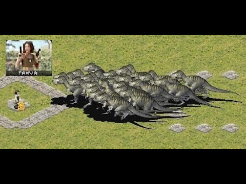 How many T-Rex can Tanya stop? - RedAlert 2 Yuri's Revenge