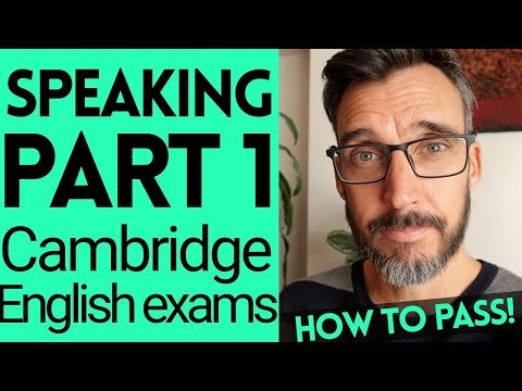 HOW TO PASS SPEAKING PART 1 - CAMBRIDGE ENGLISH EXAMS TIPS || B2 FIRST, C1 ADVANCED, C2 PROFICIENCY