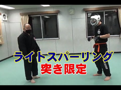 ライトスパーリング（突き限定）