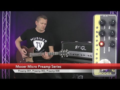 Mooer Preamp Pedals - Demo