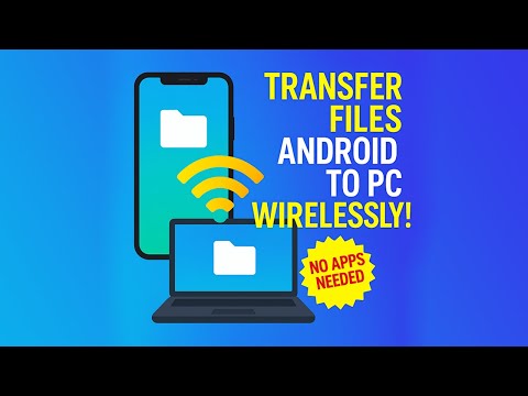 Transfer Files Android to PC WIRELESSLY! (No Apps Needed on Windows) - NextGen Tech Hacks