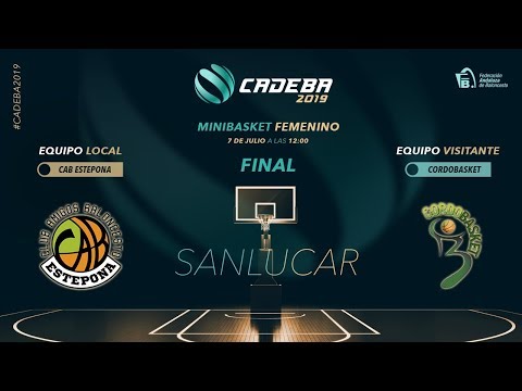 CADEBAMINIFEM 2019 - FINAL - CAB ESTEPONA vs GESTION Y CALOR