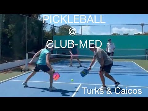 PICKLEBALL @ CLUB MED, TURKS & CAICOS #vacaton #travel #sports #allinclusiveresorts #wellnesstravel