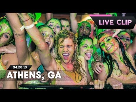 Life In Color Tour Live Clip - Athens, GA - 04/26/13