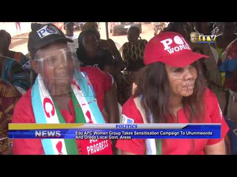 Edo APC women group takes sensitization campaign to Uhunmwonde and Oredo LGAs