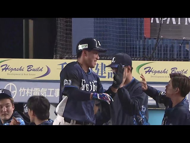 【5回表】また打った!! ライオンズ・渡部聖弥 本日2本目となる2ランホームラン!! 2025年5月23日 千葉ロッテマリーンズ 対 埼玉西武ライオンズ