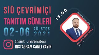 SİÜ Teknik Bilimler Meslek Yüksekokulu - Müdür Doç. Dr. Mehmet Recep M