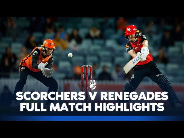 Perth Scorchers Women v Melbourne Renegades Women | Full Match Highlights I 07/11/24