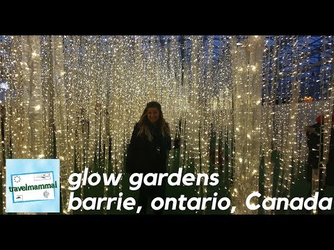 Glow Gardens in Barrie, Ontario, Canada