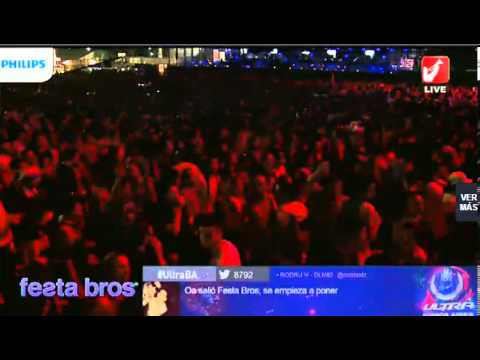 Festa Bros @ Ultra Buenos Aires 2014 Argentina - #UMFBA