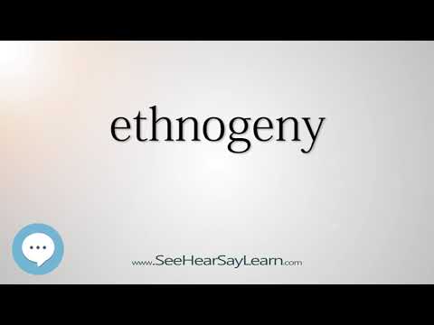 ethnogeny - Smart & Obscure English Words Defined 🗣🔊