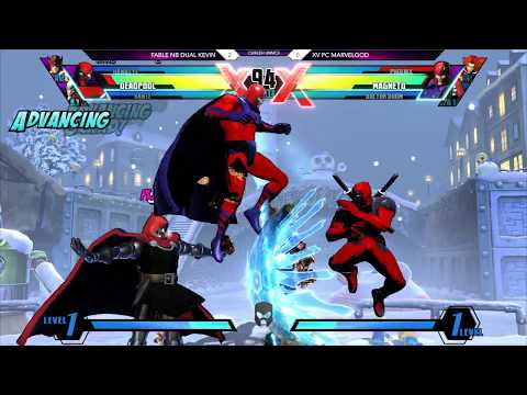 Curleh Mustache 2017 UMVC3 - Fable NB Dual Kevin vs XV PC MARVELGOD [1080p/60fps]