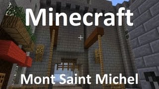 preview picture of video 'Minecraft - Mont Saint Michel (Work in Progress) - Example'