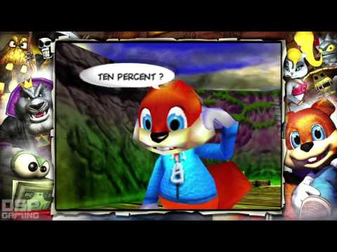 Conker's Bad Fur Day HD playthrough pt9 - An Aquatic World/Scaling the Tower