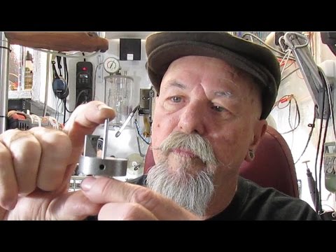 Using The Tenon Cutting Tool on a Molded Vulcanite Tobacco Pipe Stem: Part 1