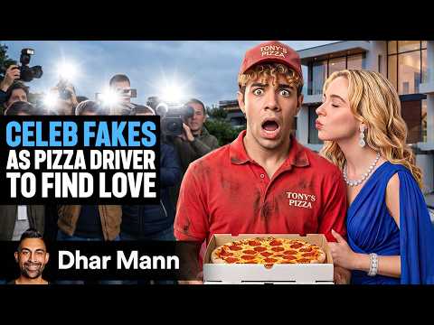Celeb Fakes As PIZZA DRIVER To FIND LOVE Ft. Angelo, NichLmao | Dhar Mann Studios