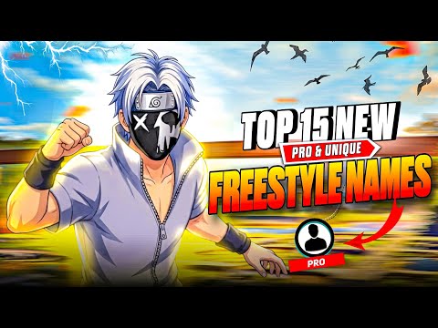 Top 15 New Freestyle Names in Free Fire 2026 🔥 | Rare Pro IGN