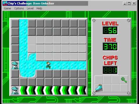 CCLP3 level 56 solution - 317 seconds