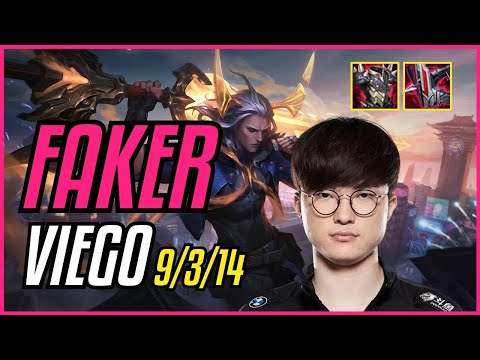 FAKER - VIEGO vs JINX ADC - KR GRANDMASTER - PATCH 11.9