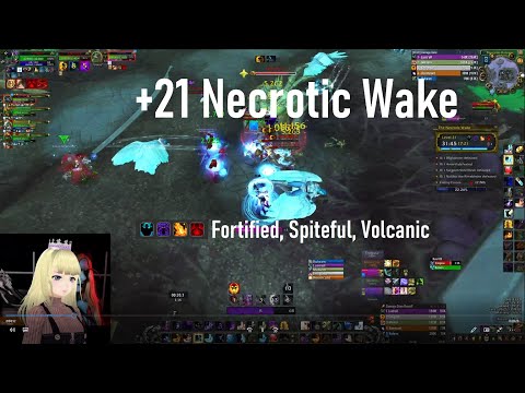 Necrotic Wake +21 | Shadow Priest POV M+ Key