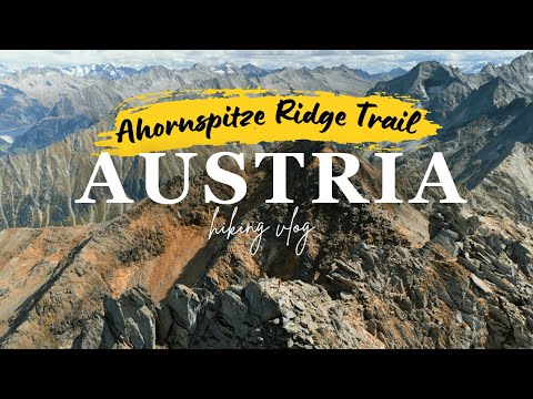 Ahornspitze Ridge Trail Hike - Our Wildest Hike in AUSTRIA (Zillertal, Mayrhofen)