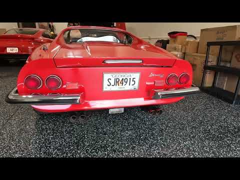 Thumbnail for 1973 Dino 246 GTS 06310 cold start