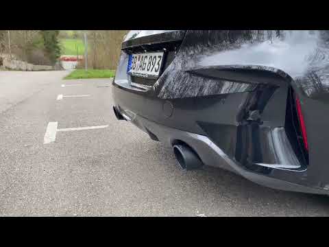 BMW Z4 (G29) 2.0i mit AC Schnitzer Endschalldämpfer Soundcheck