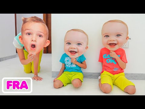 Vlad et Niki jouent avec des jouets et s'amusent avec maman   collection de vidéos pour enfants
