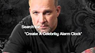 JESSE JAMES Celebrity Alarm Clock for the Apple iPhone &amp; iPad!