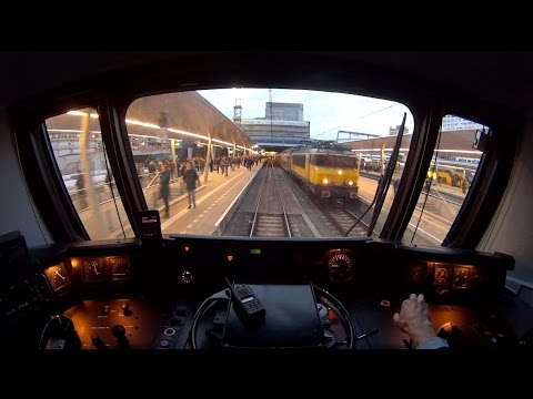 Train Driver's POV ddz Almere - Utrecht 2017