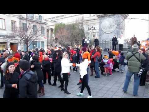 Freeze-Flash Mob: Life Vest Inside part 1 - Montreal 2012-11-18