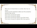 Indigo Girls - This Train Revised Lyrics