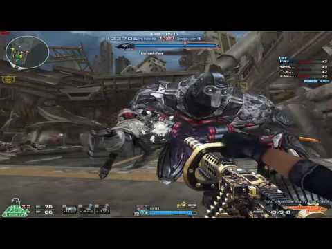 CrossFire VN - KAC ChainSAW-Rusty Gold Skull Gameplay in Defense Mode (no VIP)