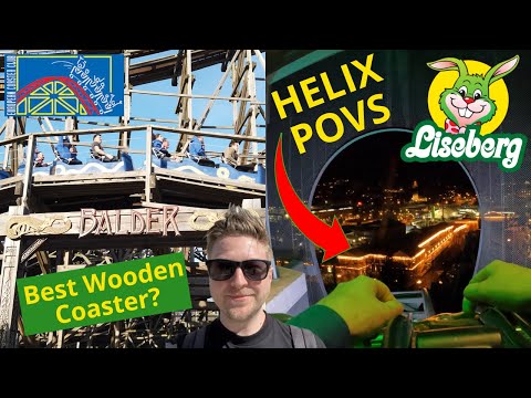 LISEBERG Vlog Part 2 | European Coaster Club Event 2023 | Helix POV