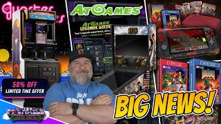 AtGames Legends Access, Evercade Nexus Doom Edition & Quarter Arcades Battlezone!