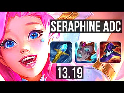 SERAPHINE & Sona vs MISS FORTUNE & Ashe (ADC) | 10/2/14, Legendary, 400+ games | EUW Master | 13.19