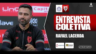 ⚫🔴 AO VIVO - Entrevista Coletiva com Rafael Lacerda pós jogo: Goiatuba x Atlético Goianiense