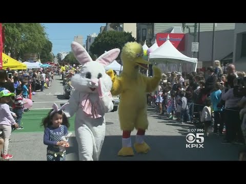 EASTER SUNDAY:  Bay Area residents celebrate Easter Sunday