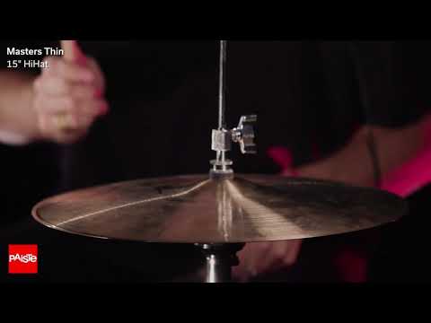 PAISTE Masters Thin Hi-Hat 15" gespielt von Noah Fürbringer (SOUND DEMO)