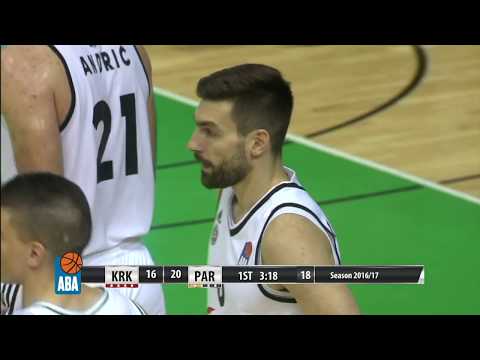 ABA Liga 2016/17, Round 12 match: Krka - Partizan NIS  (3.12.2016)