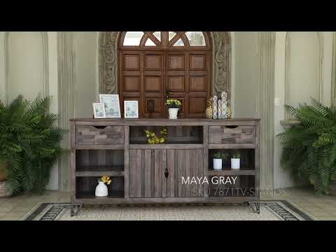 MAYA GRAY TV-STANDS / / For Best quality select HD image 1