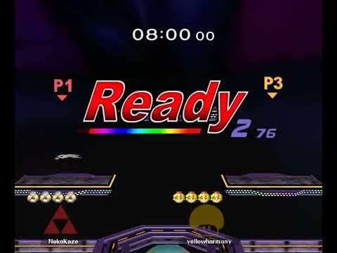 NekoKaze ⟮Sheik⟯ vs yellowharmony ⟮Peach⟯ LR3 - Free Luigi - Offstream Match