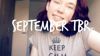 September TBR | September 2016