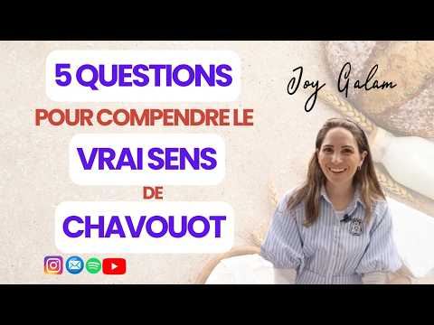 5 questions pour comprendre le vrai sens de Chavouot