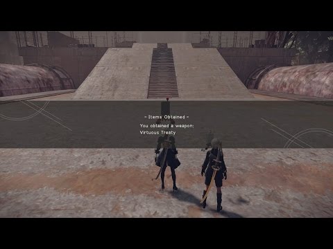 NieR: Automata - Weapon Location: "Virtuous Treaty"