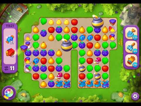 GardenScapes Level 11821 no boosters