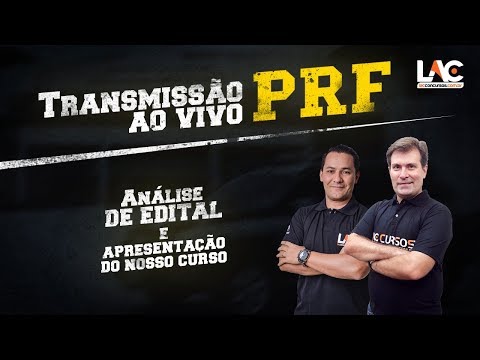PRF 2019 - Análise do Edital e Apresentação do Curso